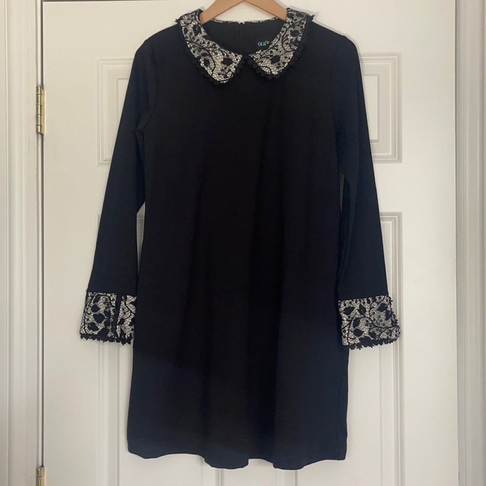 Olian Maternity Lace detail Dress